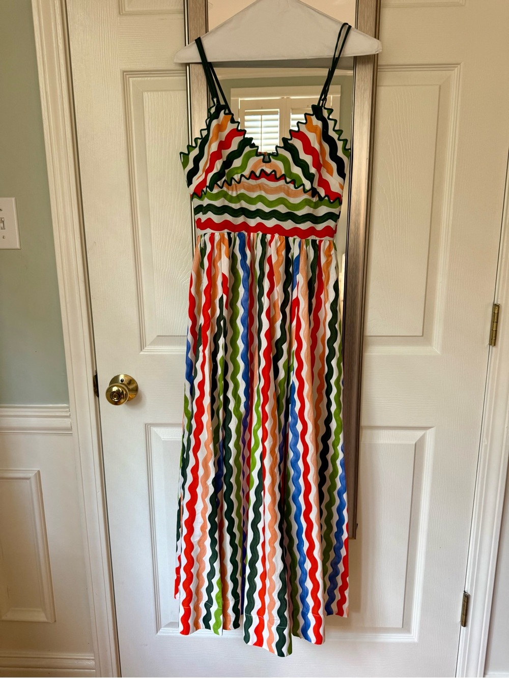 La Ligne Scalloped Beatrix Midi Dress - Picture 3 of 5
